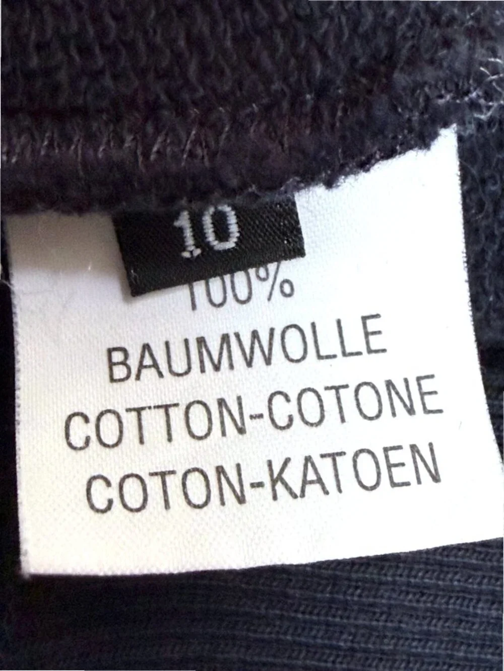 Cavalleria Toscana Navy Full Zip Equestrian Hoodie Sweatshirt Girls 10 Italy